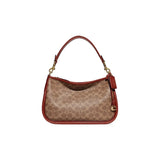 Buy Coach Cary Signature Canvas & Leather Crossbody Small Bag - Tan Rust in Pakistan