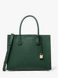 Buy Michael Kors Street Style 2 Way Plain Leather Elegant Crossbody Large - Green in Pakistan