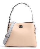Buy Coach Willow Crossbody Grained Leather Small Bag - Beige in Pakistan