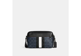 Buy Coach Graham Crossbody In Blocked Signature Canvas With Varsity Stripe Small Bag in Pakistan
