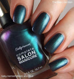 Buy Sally Hansen Complete Salon Manicure Nail Polish - Black And Blue 581 in Pakistan