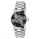 Buy Gucci Women's Swiss Made Quartz Stainless Steel Black Dial 38mm Watch YA1264125 in Pakistan