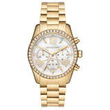 Buy Michael Kors Women's Quartz Gold Stainless Steel Mother Of Pearl Dial 38mm Watch MK7241 in Pakistan