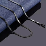 Buy Flat Snake Chain Black in Pakistan