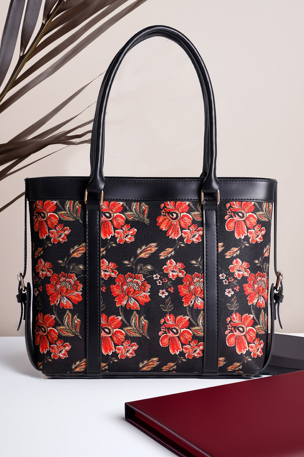 Buy Canvas Strap Tote Bag Midnight Bloom in Pakistan