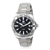 Buy Tag Heuer Aquaracer Black Dial Silver Steel Strap Watch for Men - WBD1110.BA0928 in Pakistan
