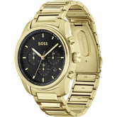 Buy Hugo Boss Men's Chronograph Yellow Gold Stainless Steel Watch 1514006 in Pakistan