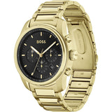 Buy Hugo Boss Men's Chronograph Yellow Gold Stainless Steel Watch 1514006 in Pakistan