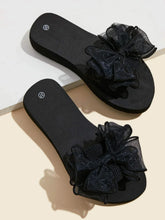 Buy SHEIN Bow Decor Thick Sole Slides in Pakistan
