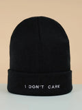 Buy Shein Slogan Embroidery Beanie in Pakistan
