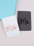 Buy Shein 2pcs Letter Embroidered Detail Passport Holder in Pakistan
