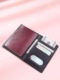 Buy Shein Letter Graphic Fold Passport Case in Pakistan