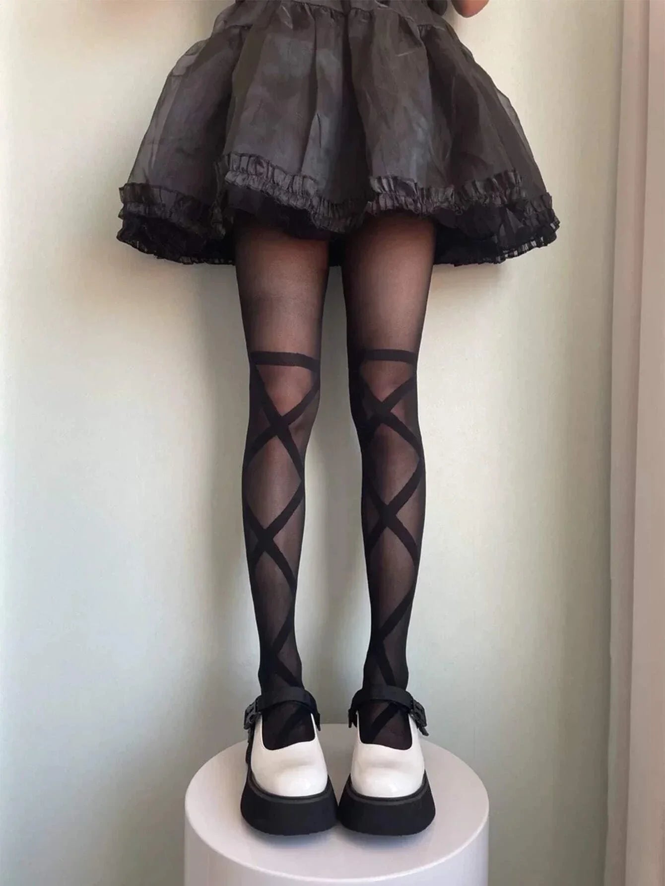 Buy SHEIN Geometric Pattern Tights in Pakistan