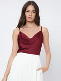 Buy Shein Bizwear Cowl Neck Cami Top in Pakistan
