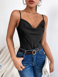 Buy Shein Draped Satin Cami Top in Pakistan