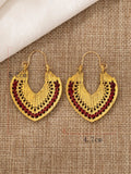 Buy SHEIN Braided Detail Hoop Earrings in Pakistan