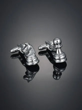Buy SHEIN 2pcs Men Chess Shaped Cufflinks in Pakistan