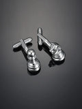 Buy SHEIN 2pcs Men Chess Shaped Cufflinks in Pakistan