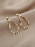 Buy Shein Hollow Out Geo Drop Earrings in Pakistan