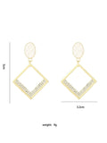 Buy Shein Hollow Out Geo Drop Earrings in Pakistan
