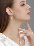 Buy SHEIN Faux Pearl Decor Drop Earrings in Pakistan