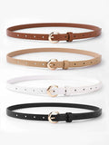 Buy Shein 4pcs Metal Buckle Belt With Hole Punch in Pakistan
