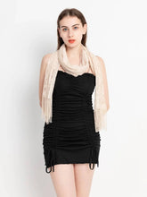Buy Shein Hollow Out Fringe Hem Shawl in Pakistan