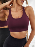 Buy SHEIN Light Support Criss Cross Sports Bra in Pakistan