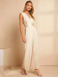 Buy Shein Belle Tie Back Wide Leg Jumpsuit in Pakistan