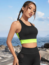 Buy Shein Color Block Cut Out Back Sports Tank Top in Pakistan