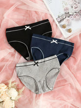 Buy SHEIN 3pack Rib Contrast Binding Panty Set in Pakistan
