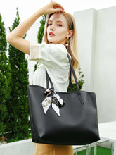 Buy SHEIN Twilly Scarf Decor Shoulder Tote Bag in Pakistan