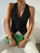 Buy Shein Bizwear Solid Button Front Waistcoat in Pakistan