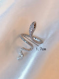 Buy Shein Cubic Zirconia Snake Design Wrap Ring in Pakistan