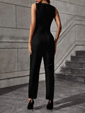 Buy Shein Solid Chain Detail Jumpsuit in Pakistan