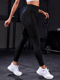 Buy SHEIN Seamless Wide Waistband Sports Leggings in Pakistan