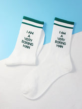 Buy Shein Men Slogan Graphic Crew Socks in Pakistan