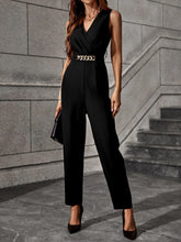 Buy Shein Solid Chain Detail Jumpsuit in Pakistan