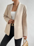 Buy Shein Unity Shawl Collar Single Button Blazer in Pakistan
