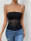 Buy Shein Contrast Lace Tube Top in Pakistan