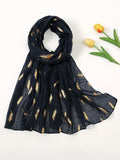 Buy Shein Feather Print Scarf in Pakistan