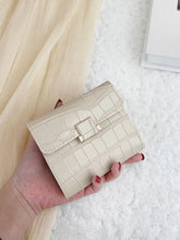 Buy SHEIN Crocodile Embossed Flap Small Wallet Coin Pocket Small Purse Bifold Slim Women Wallet in Pakistan
