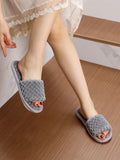 Buy Shein Women Lightweight Single Band Home Slippers in Pakistan