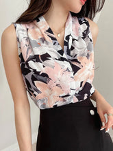 Buy Shein Dazy Floral Print Sleeveless Blouse in Pakistan