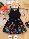 Buy SHEIN Baby Floral Print Cami Dress in Pakistan