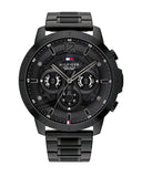 Buy Tommy Hilfiger Luce Black Stainless Steel Black Dial Chronograph Quartz Watch for Gents 1710494 in Pakistan