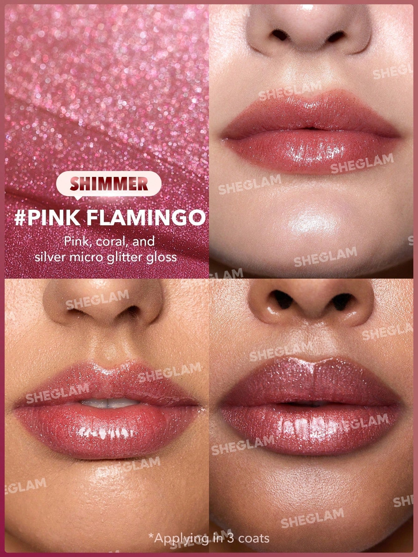 Buy SHEGLAM Pout-Perfect Shimmer Lip Plumper-Pink Flamingo in Pakistan