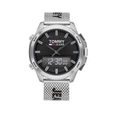 Buy Tommy Hilfiger Expedition Grey Dial Silver Steel Strap Watch for Men - 1791765 in Pakistan