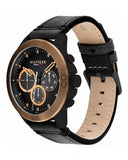 Buy Tommy Hilfiger Men's Quartz Leather Strap Black Dial 46mm Watch 1791893 in Pakistan