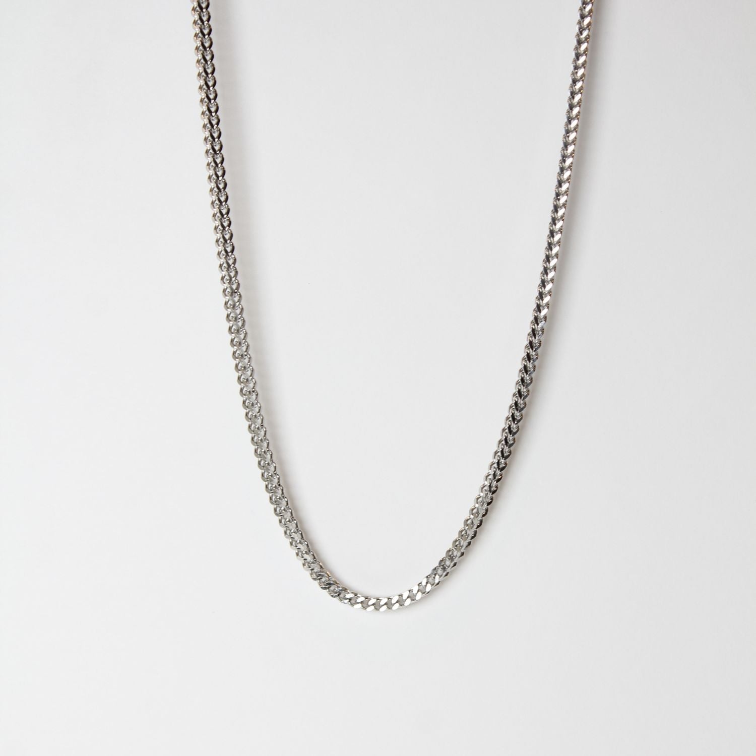 Buy Foxtail Chain Silver in Pakistan